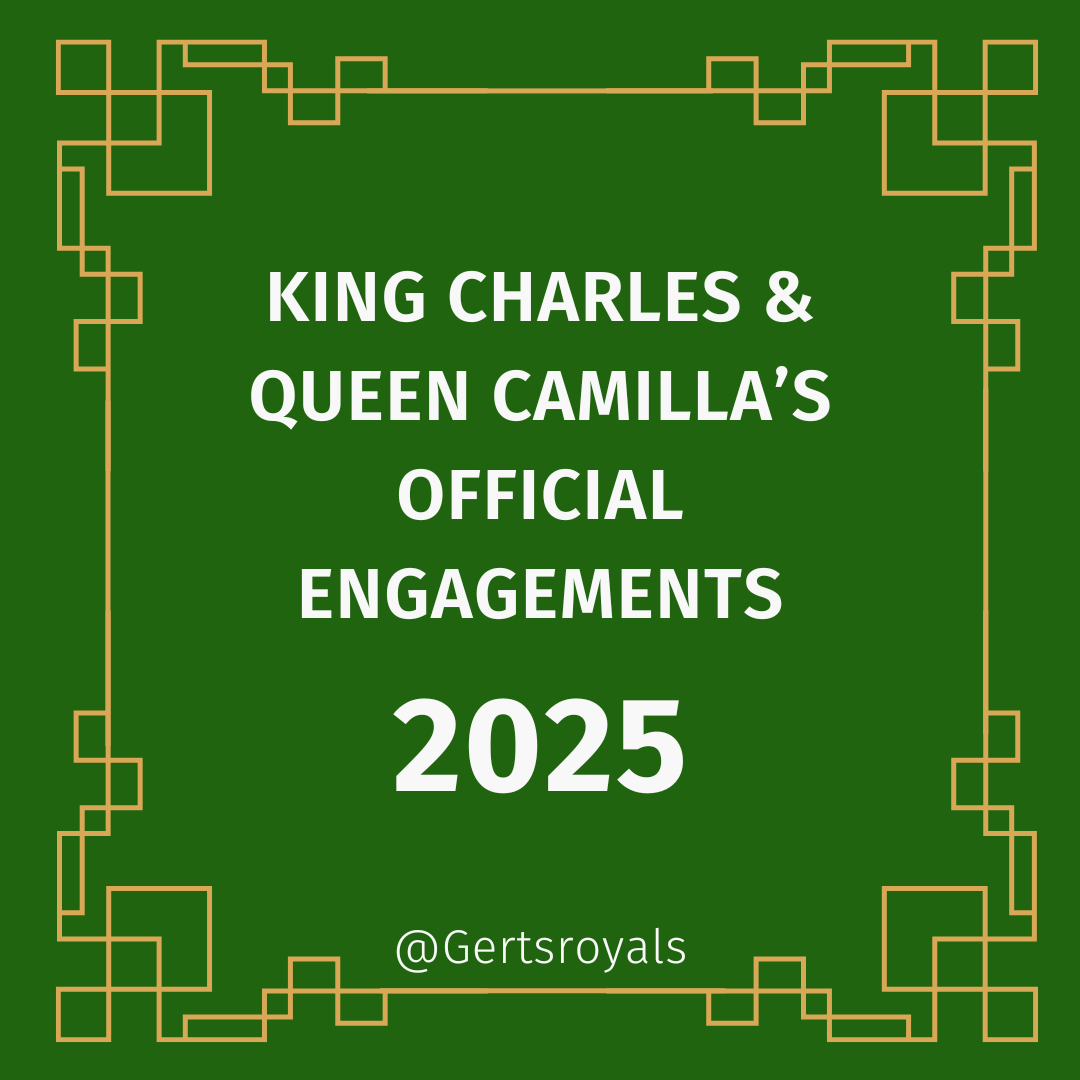 King Charles & Queen Camilla – Official Engagements (2025)