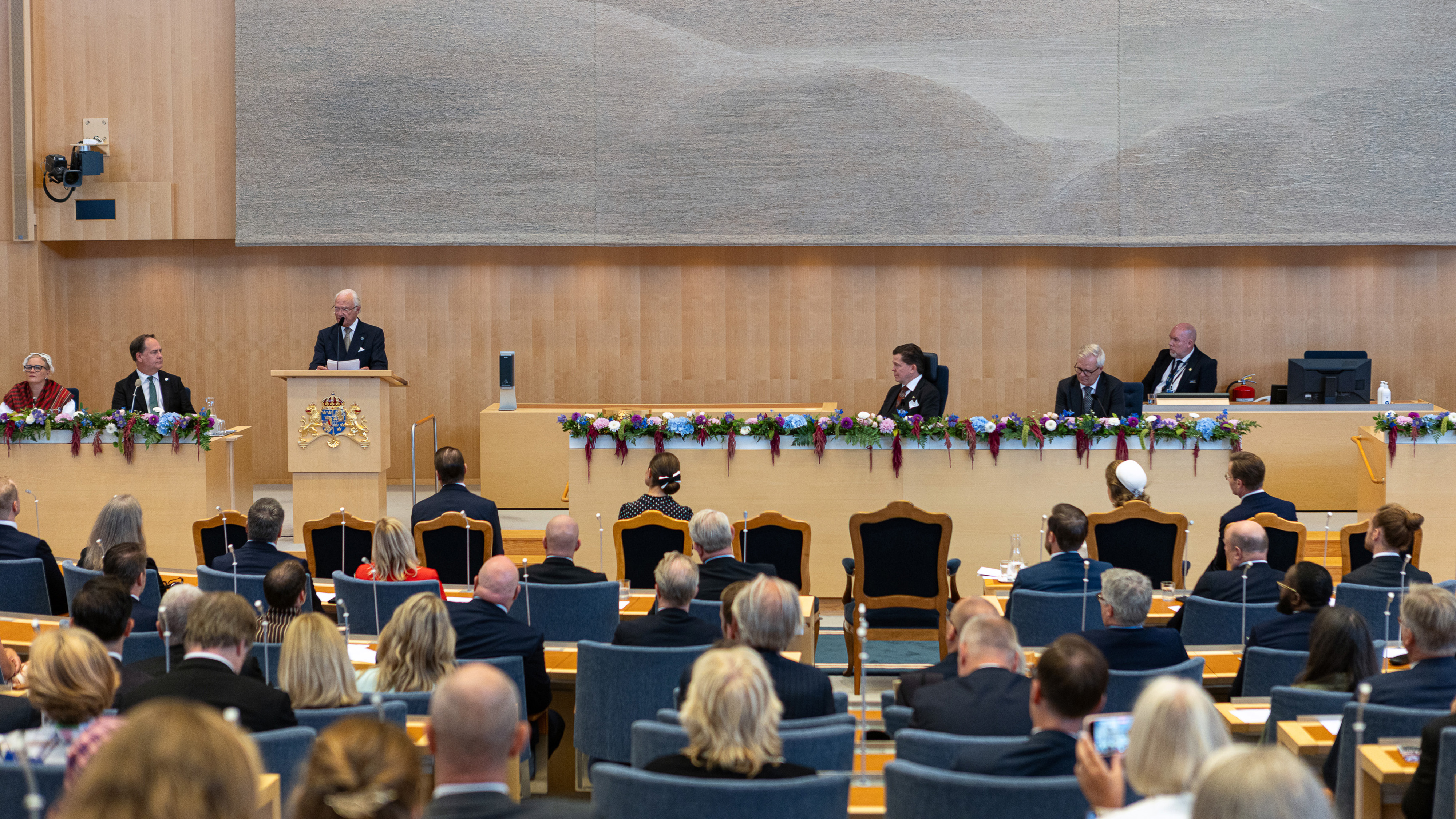 King Carl Gustaf XVI of Sweden – Speech at State Opening of Parliament (1973-Present)